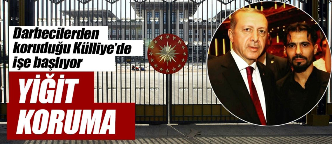 Darbecilerden koruduğu Külliye’de koruma oldu