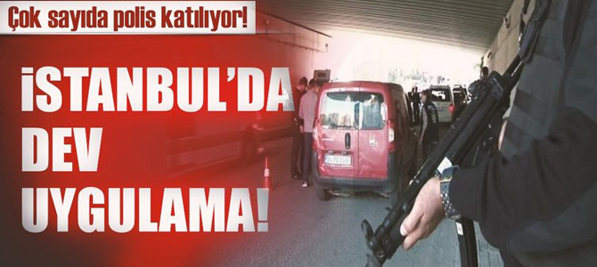 İstanbul'da Kurt Kapanı-9 uygulaması..  Sabiha Gökçen'e giriş ve çıkışlar tutuldu