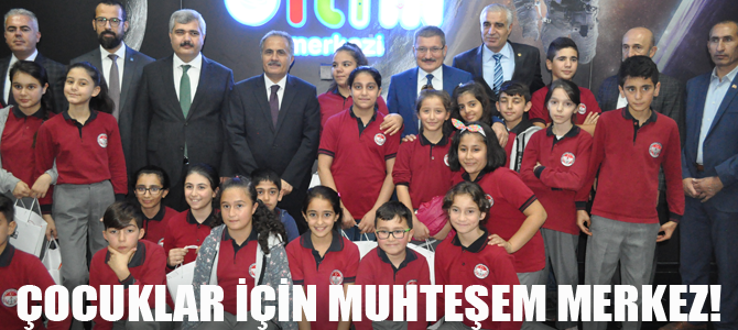 Pendik’te çocuklar için rüya gibi Bilim Merkezi