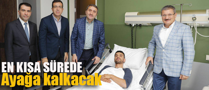Temurci ve Şahin'den Sofuoğlu'na geçmiş olsun