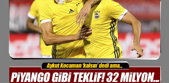 Fenerbahçe'ye piyango gibi teklif
