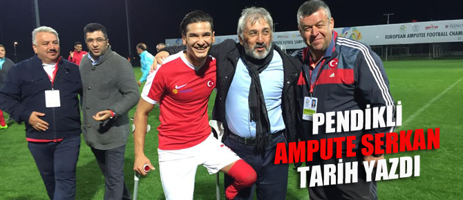 Pendikspor'lu Ampüte Serkan, Türkiye'nin sevgisini kazandı