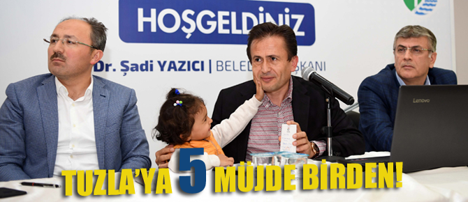 Tuzla'da bomba gelişme! 5 tane birden..
