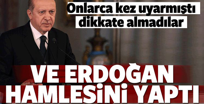 Erdoğan'dan çok önemli faiz hamlesi!