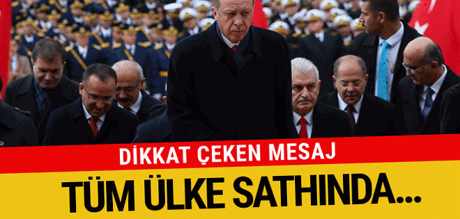 Cumhurbaşkanı Erdoğan'dan dikkat çeken mesaj: Bugün de...