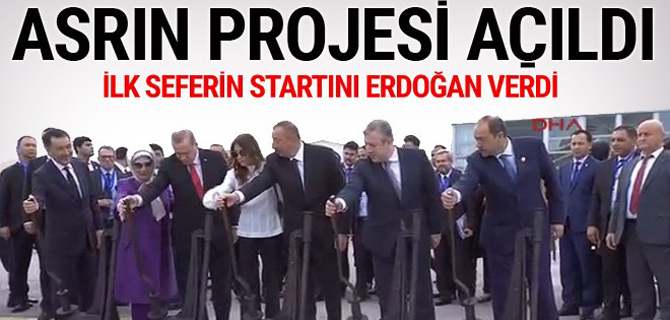 Erdoğan ilk seferin startını verdi