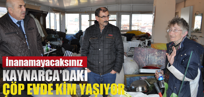 Doktor ve öğretmen anne kız çöp evde yaşıyor