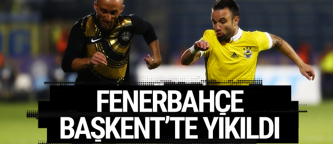 Fenerbahçe dökülüyor;1-1
