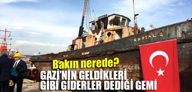 Atatürk'ün Üzerinde Meşhur "Geldikleri Gibi Giderler" Sözünü Söylediği Gemi Bulundu