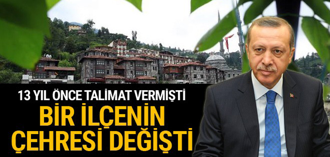 Cumhurbaşkanı Erdoğan istedi, çehresi değişti