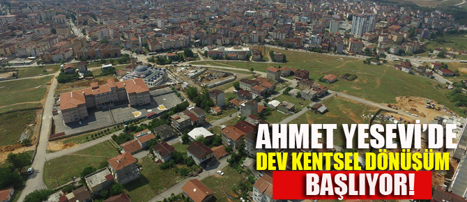 Ahmet Yesevi’de Dönüşüm Başlıyor