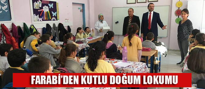 Farabi İlkokulu'nda Kutlu Doğum Coşkusu