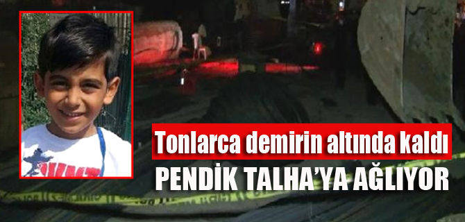 Pendik'te İnşaat Demirlerinin Altında Kalan 7 Yaşındaki  Talha Can Verdi