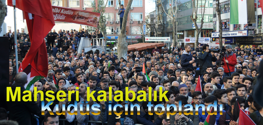 Pendik’te Kudüs Protestosu