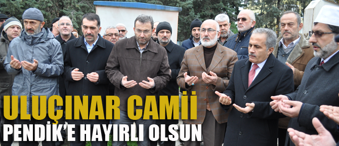 Pendik'e Uluçınar Camii geliyor..
