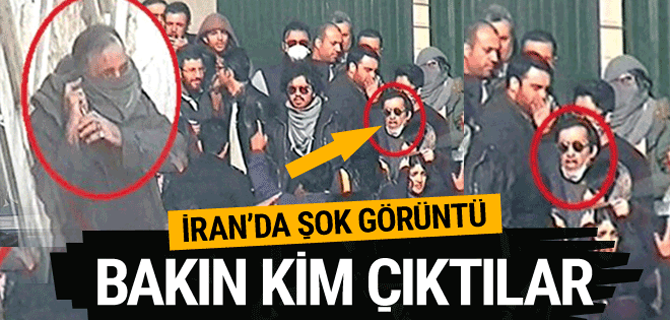 İran'daki eylemlerde dikkat çekti! Bakın kim çıktılar