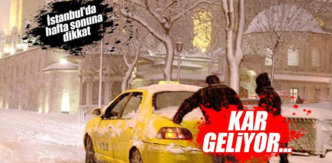 İstanbul'da hafta sonuna dikkat: Sıcaklıklar düşecek, kar geliyor