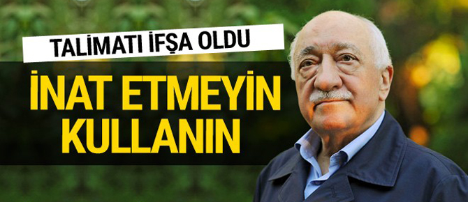 Gülen'in FETÖ üyelerine verdiği şok talimat ortaya çıktı!