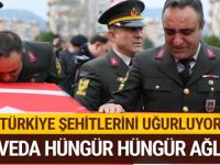 Türkiye yasa boğulmuştu! Afrin şehitlerine son veda