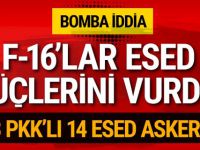 Türk jetleri Esed askerlerini vurdu...