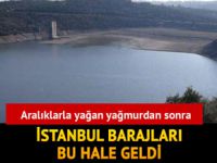 İstanbul'daki barajların doluluk oranı!