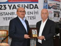 Sanayici Mehmet Mutlu'ya başarı plaketi