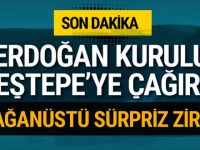 Beştepe'de olağanüstü sürpriz zirve! Erdoğan kurulu topluyor
