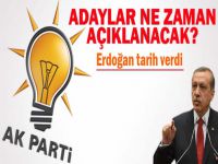 AK Parti'de adaylar açıklanıyor