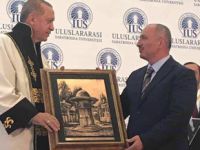 Topaloğlu'ndan Cumhurbaşkanı Erdoğan'a Sebil tablosu