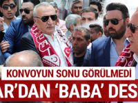 Konvoyun sonu görülmedi! Mehmet Ağar'dan 'baba' destek