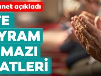 İstanbul, Ankara, İzmir Kurban bayram namazı saat kaçta?