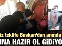 Başkan Erdoğan’a balığa çıkma teklifi