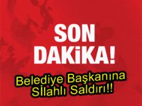 AK Partili belediye başkanına silahlı saldırı!