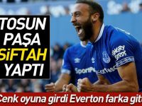 Cenk Tosun siftah yaptı Everton farklı kazandı!