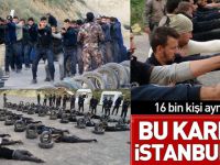 Görüntüler İstanbul’dan! 16 bin polis ve bekçi
