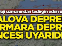 Tedirgin eden uyarı! 'Yalova depremi, Marmara depremi öncesi bir uyarıdır'
