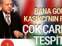 Erdoğan; "Bana göre fail belli."