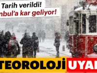 İstanbul'a kar geliyor! Tarih verildi..