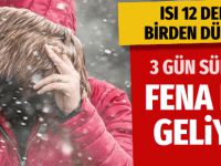 Yarın çok fena kar geliyor meteoroloji alarm verdi İstanbul ve Ankara listede