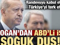 Erdoğan randevu vermedi Türkiye'den ayrılıyor!