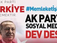 Sosyal medyada AK Parti'ye dev destek