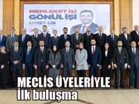 Ahmet Cin Meclis üyeleriyle buluştu.. MHP'den kaç isim var..