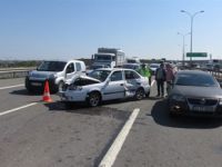 Pendik'te trafik kazası;3 yaralı var