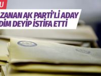Seçimi kazanan AK Partili aday 'haketmedim' deyip istifa etti