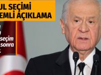 Devlet Bahçeli'den İstanbul seçimi için önemli açıklama