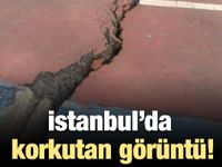 İstanbul'da korkutan manzara
