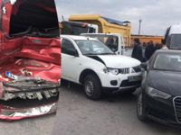 Tuzla'da zincirleme trafik kazası! Polis ateş açtı..