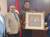 Endonezyalı Vali'den Kaymakam Ünsal'a ziyaret
