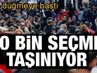 300 bin seçmen İstanbul’a taşınacak