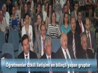 Öğretmenler Etkili İletişimi en bilinçli yapan gruptur